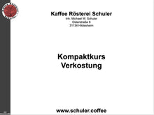 Laden Sie das Bild in den Galerie-Viewer, Kompaktkurs "Verkostung"