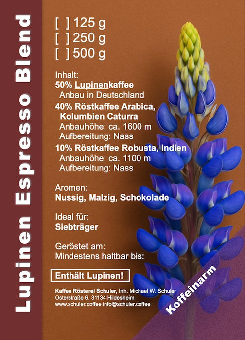 Lupinen Espresso Blend